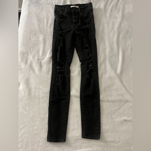 Levi’s Mile High Super Skinny Jeans - Picture 1 of 3
